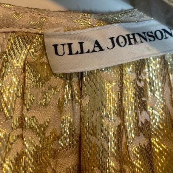 Ulla Johnson Gilded Ballon Sleeve Ivy Blouse in Sand - Picture 2 of 16